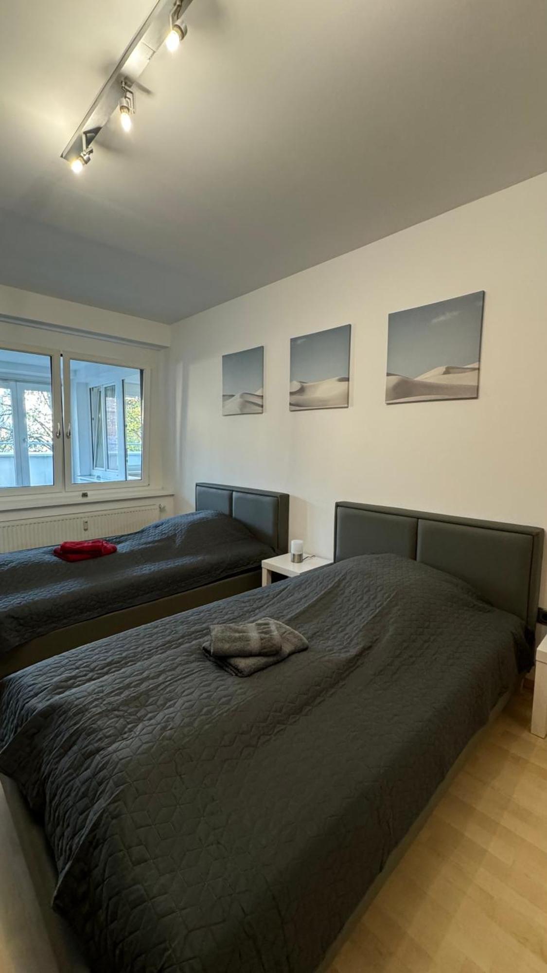 City Apartement Linz Fuer 5 Gaeste Mit Self-Checkin Und Kueche Exterior foto